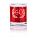 Okrągła szklanka do whisky - Grawerowane prezenty i dodatki ślubne Grawernia24