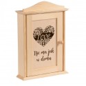 Ażurowa szafka na klucze z grawerem - Grawerowane prezenty i dodatki ślubne