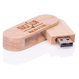 Drewniany pendrive scyzoryk 16 GB - Grawerowane prezenty i dodatki ślubne