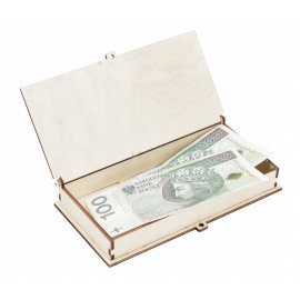 Pudełko na pieniądze - szkatułka koperta na ślub - Grawerowane prezenty i dodatki ślubne