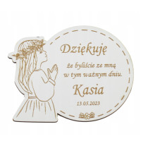 Magnes dla gości Komunia...