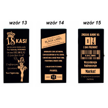 SKRZYNKA NA WHISKY JACK DANIELS PREZENT URODZINY 18 20 25 30 35 40 45 50 60