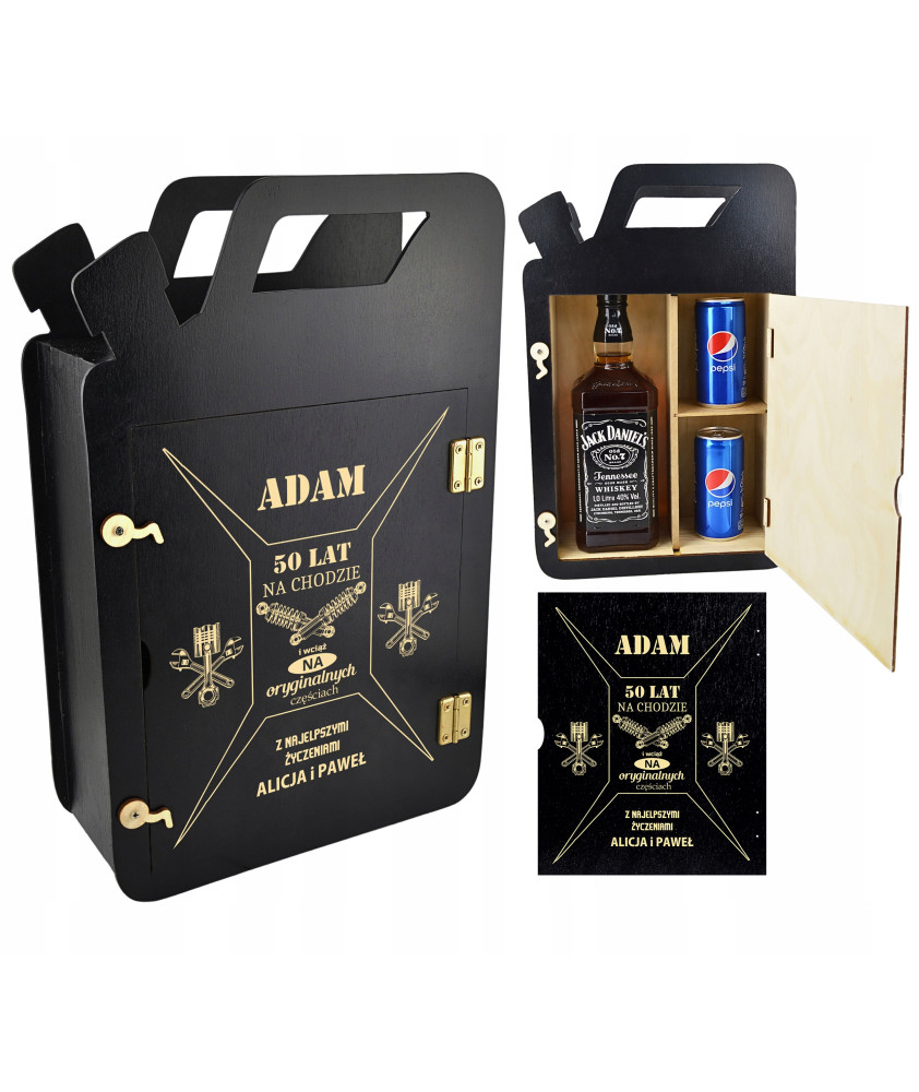 BAREK KANISTER prezent dla faceta mężczyzny taty dziadka na 18-99 urodziny