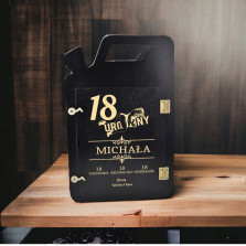 BAREK KANISTER prezent dla faceta mężczyzny taty dziadka na 18-99 urodziny