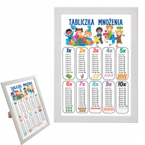 TABLICZKA MNOŻENIA PLAKAT...
