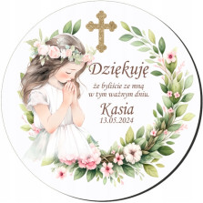 Podziękowania dla gości na Komunię MAGNES Personalizowany Prezent Upominek!!@ 1