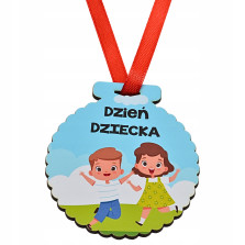 Prezent na dzień dziecka do szkoły medal upominek ZAWODY SZKOŁA -