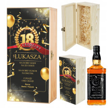 SKRZYNKA NA ALKOHOL PREZENT NA 18 URODZINY GRAWER HIT