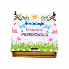 Prezent na zakończenie roku szkoła przedszkola absolwent uczeń dziecko a