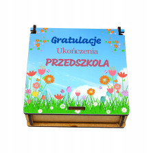 Prezent na zakończenie roku szkoła przedszkola absolwent uczeń dziecko b