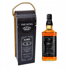 Skrzynka Pudełko Na Whisky Prezent na Urodziny 18 20 30 40 50 60