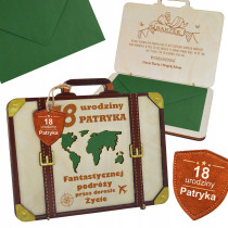 Kartka PREZENT na 18...