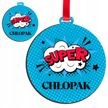 Medal „SUPER CHŁOPAK” - Idealny prezent na Dzień Chłopaka