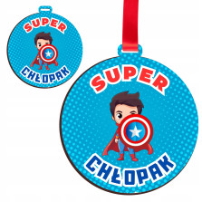 Medal „SUPER CHŁOPAK” - Idealny prezent na Dzień Chłopaka1