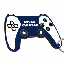 Brelok pad do kluczy SUPER CHŁOPAK prezent gamer gracz kontroler