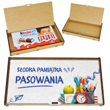 Pudełko na pieniądze - Wyprawka Szkolna - Pamiątka Pasowania - Wyprawka v2