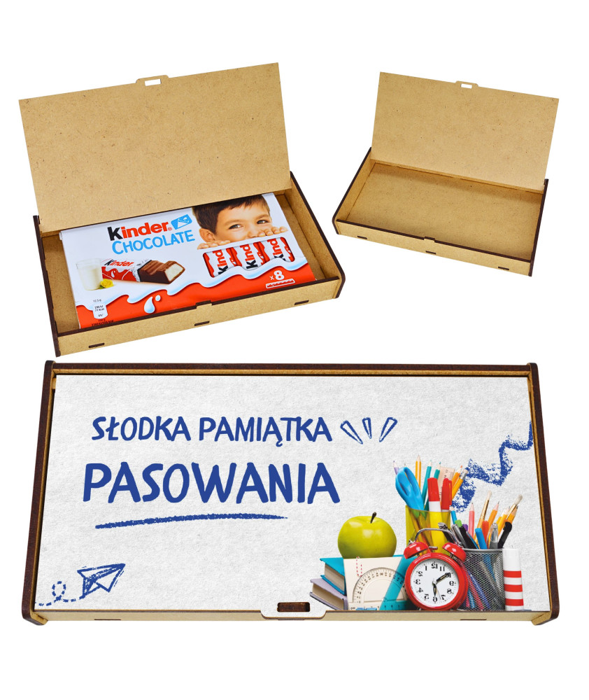 Pudełko na pieniądze - Wyprawka Szkolna - Pamiątka Pasowania - Wyprawka v2