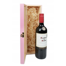 Skrzynka na wino personalizowana Prezent dla świadkowej z personalizacją