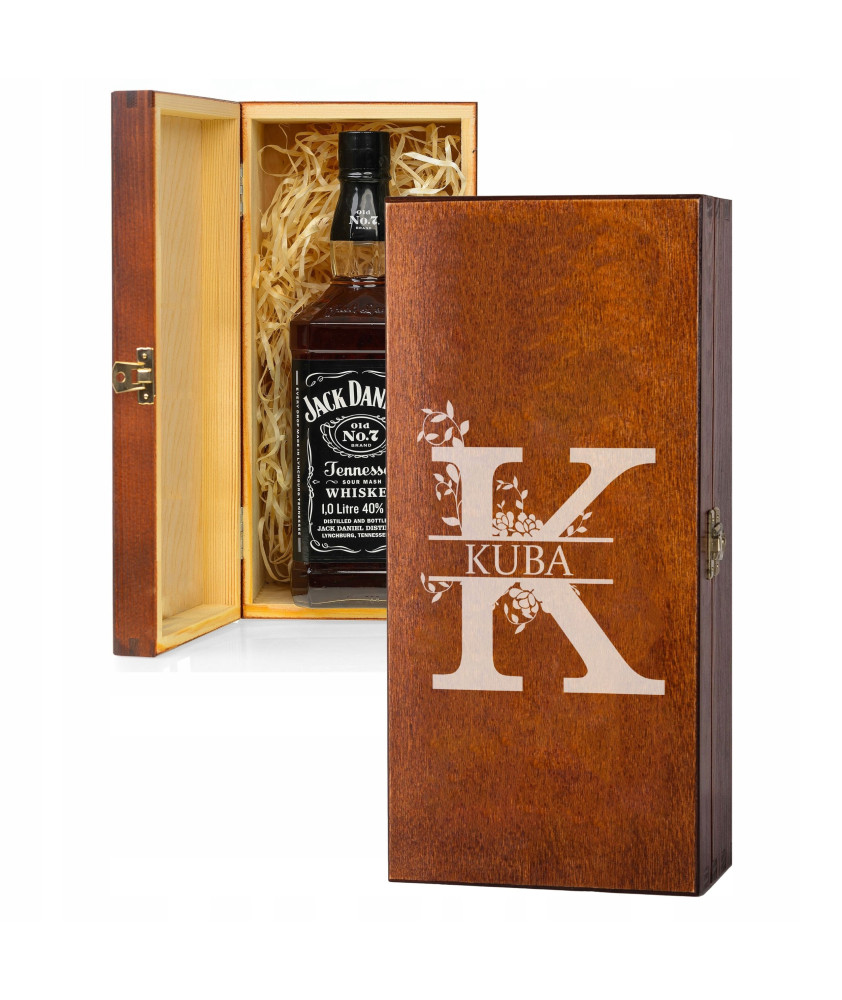 SKRZYNKA NA WHISKY JACK DANIELS PREZENT URODZINY