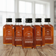 Butelka z grawerem 100 ml - Personalizowana na każdą okazję 18 30 40 50 60