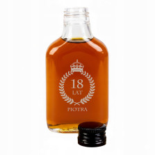 Butelka z grawerem 100 ml - Personalizowana na każdą okazję 18 30 40 50 60