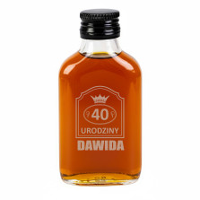 Butelka z grawerem 100 ml - Personalizowana na każdą okazję 18 30 40 50 60