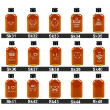 Butelka z grawerem 100 ml - Personalizowana na każdą okazję 18 30 40 50 60