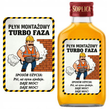 Etykieta PŁYN MONTAŻOWY TURBO FAZA - DLA MAJSTRÓW!