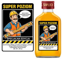 Etykieta SUPER POZIOM -...