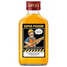 Etykieta SUPER POZIOM - Specjalna Edycja na butelkę 90ml