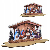 Szopka Bożonarodzeniowa 2D...