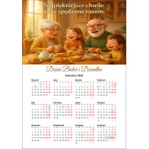 Kalendarz Dzień Babci i...