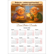 Kalendarz Dzień Babci i...