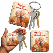 Brelok Najlepsi Dziadkowie...