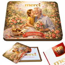 Pudełko na czekoladki MERCI...