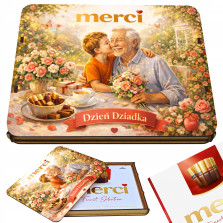 Pudełko na czekoladki MERCI...