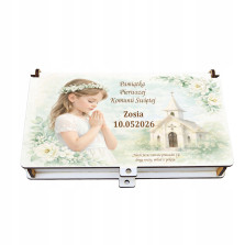 Pudełko koperta Na Pieniądze Pamiątka Pierwsza Komunia Prezent na Komunię