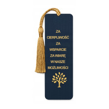 Zakładka do książki dla nauczyciela 35x120 mm prezent na zakończenie roku