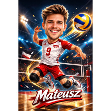 Ramka A3 na plakat sportowy A3 29,7x42 cm zdjęcie sport prezent