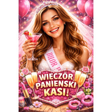 KARYKATURA ZE ZDJĘCIA PREZENT ŚLUB, ROCZNICĘ WIECZÓR PANIEŃSKI / KAWALERSKI