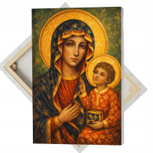 Obraz religijny na płótnie 30x40 Maryja z Dzieciątkiem