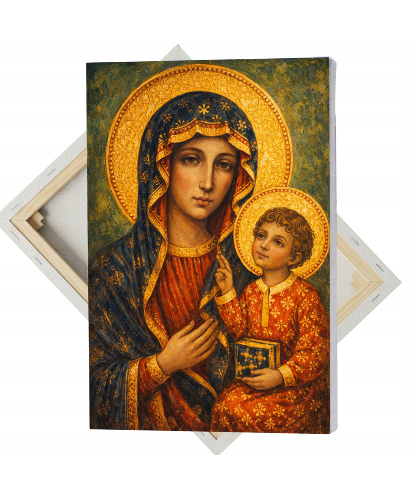 Obraz religijny na płótnie 30x40 Maryja z Dzieciątkiem