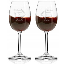 Skrzynka Ślubna 360x300 + 2 Kieliszki 250 ml Prezent Ślubny
