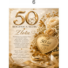Pudełko z Kieliszkami Rocznica Ślubu 25 30 35 40 50 60 Personalizacja