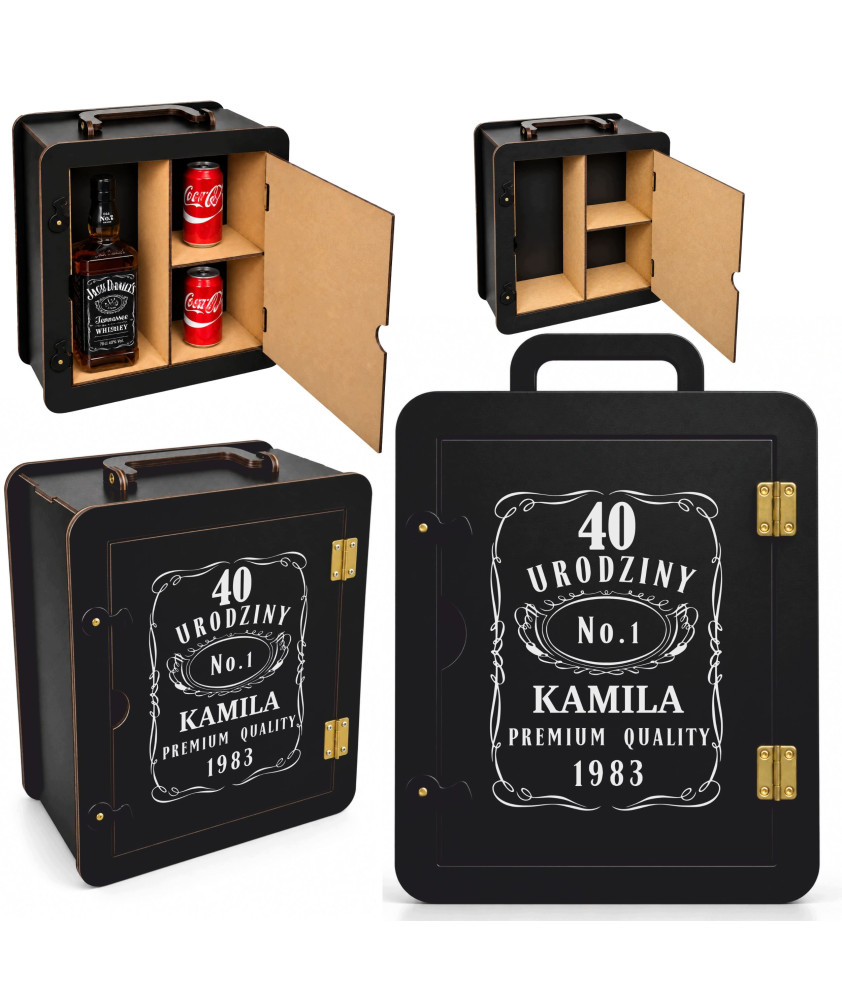 BAREK KANISTER NA WHISKY PERSONALIZOWANY PREZENT NA 18 3040 50 60 URODZINY