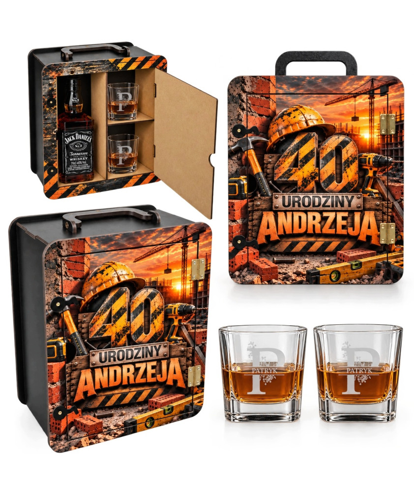 Barek Kanister na Whisky Prezent 18 20 30 40 50 60 Urodziny dla Mężczyzny