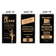 Skrzynka na Whisky Prezent na 18 30 40 50 60 Urodziny, Emeryta, Kawalerskie