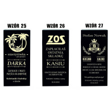 Skrzynka na Whisky Prezent na 18 30 40 50 60 Urodziny, Emeryta, Kawalerskie