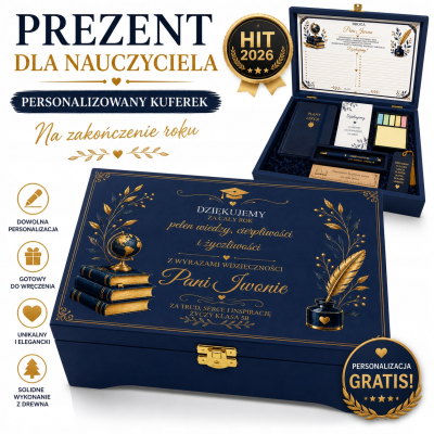 Wyjątkowe prezenty dla nauczycieli w Grawernia24